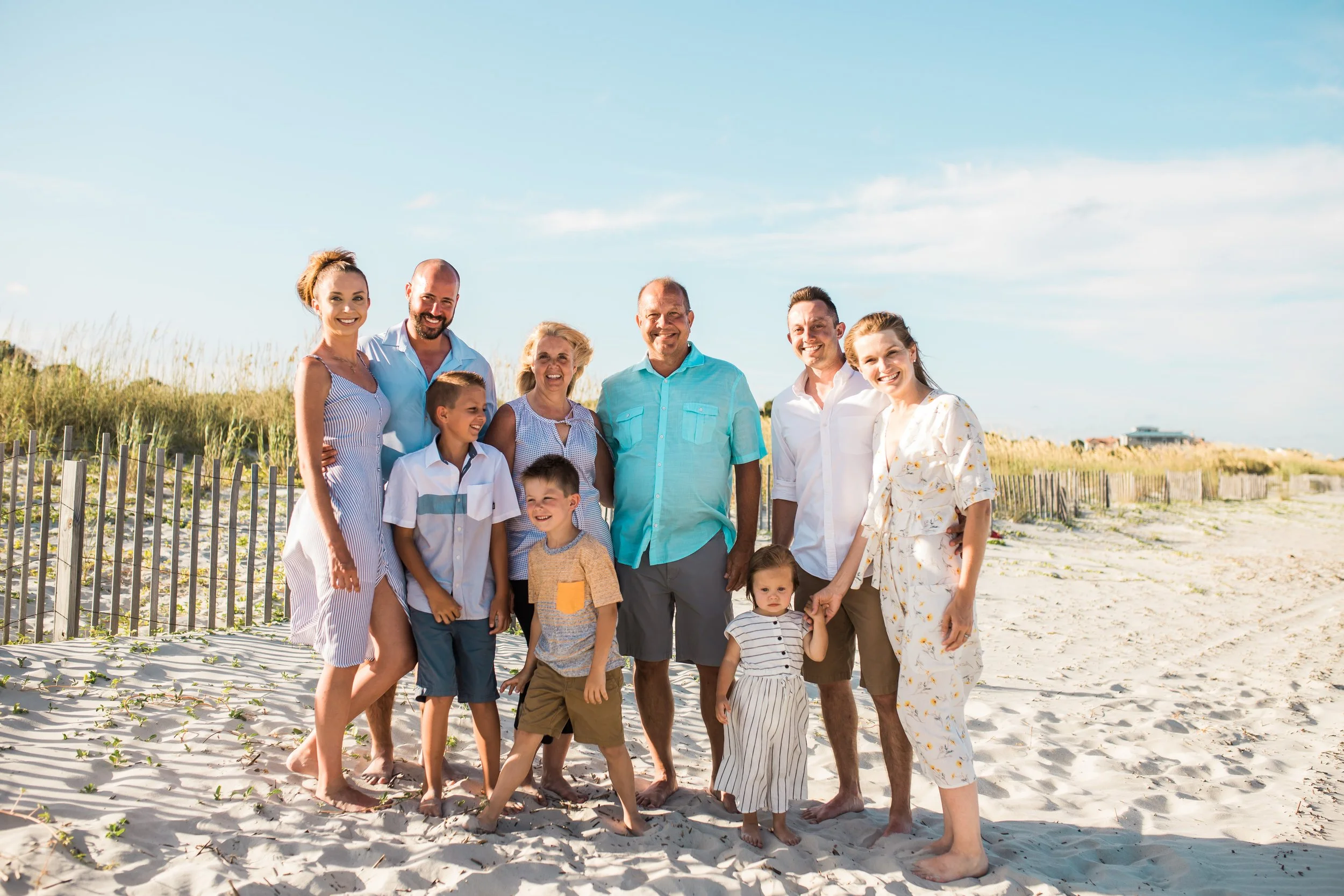 Family session on Hilton Head Island